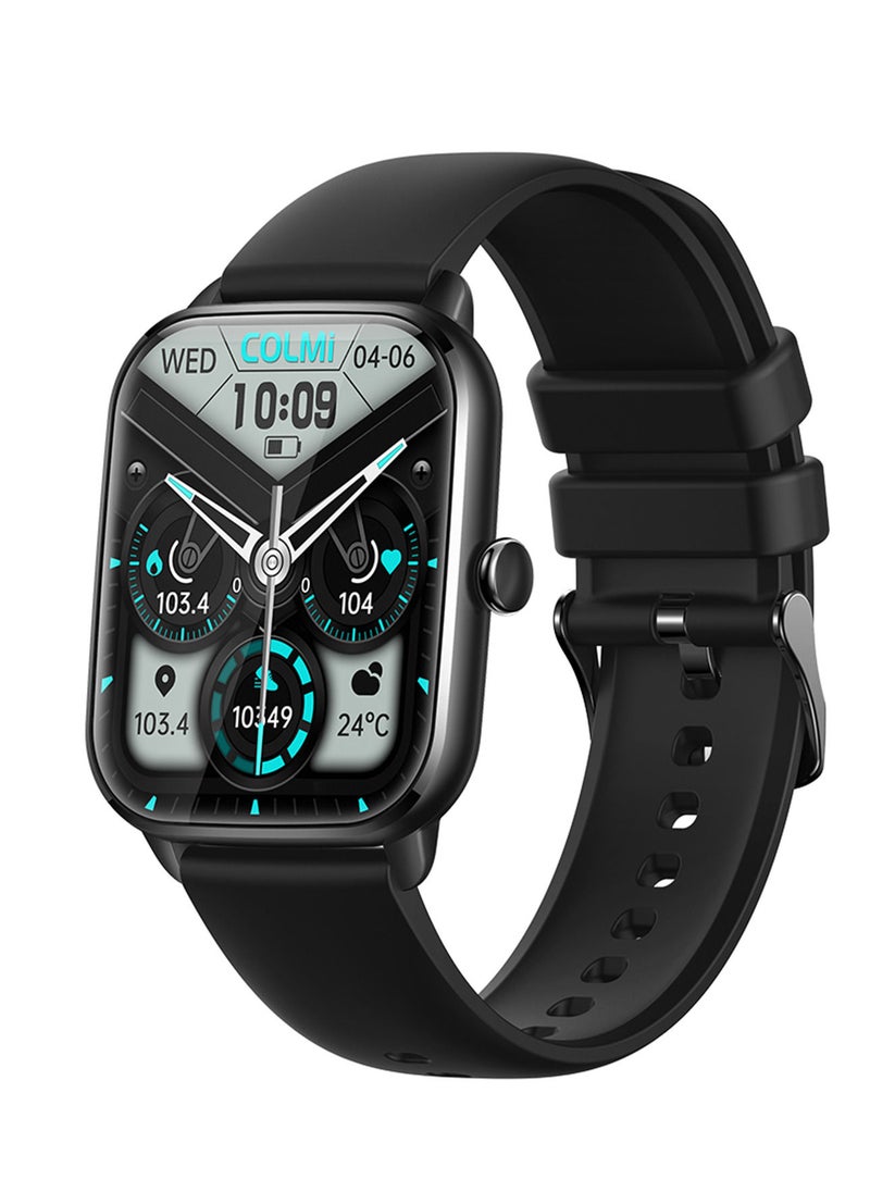 ColMi C61 Smart Bracelet Sports Watch 1.9-Inch IPS FullTouch Screen Fitness Tracker IP67 Waterproof  Blood Oxygen/Sleep/Heart Rate/Blood Pressure Monitor Multiple Sports Mode Notification/Call/Sedentary Rem  - Image 1