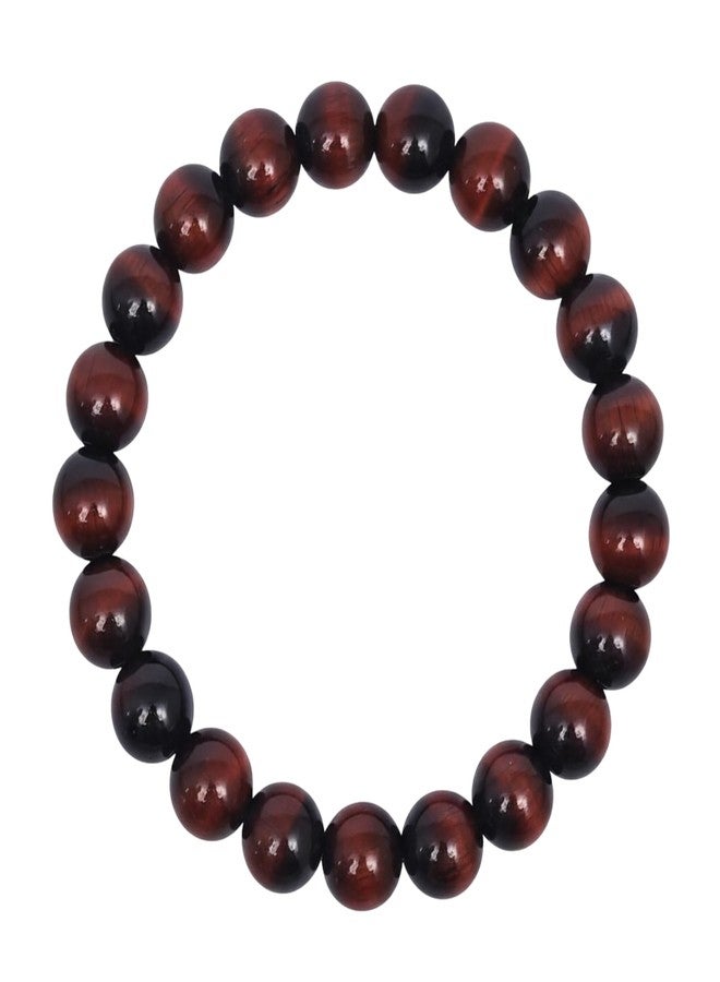 THE MEN THING SENDAN - 12mm Beads Bracelet with Natural Stone - 7 inch Stretch Bracelet - Image 1