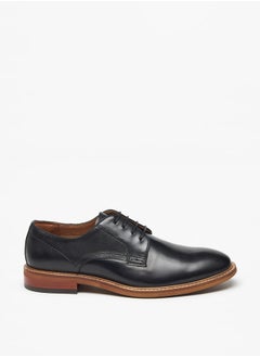 DUCHINI Men's Solid Lace-Up Derby Shoes  - Image 3