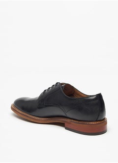 DUCHINI Men's Solid Lace-Up Derby Shoes  - Image 2