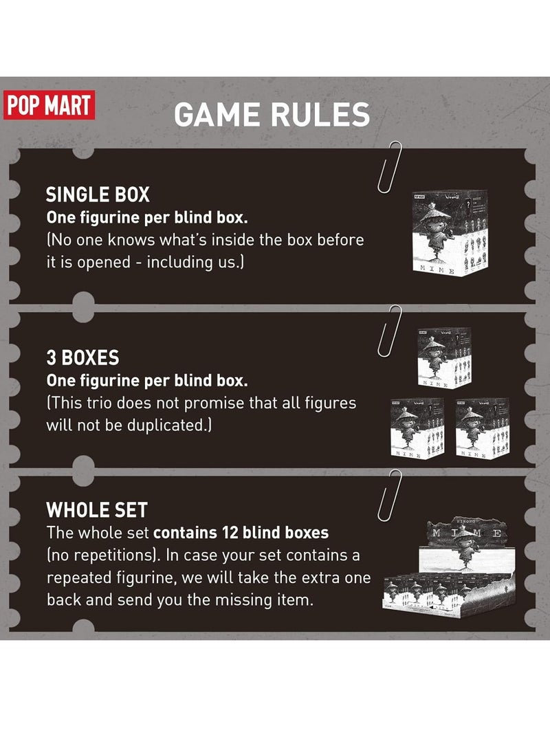 general Ono Hirono Mime Series Figure Blind Box Trend Ornament Gift, Single Box - Image 5