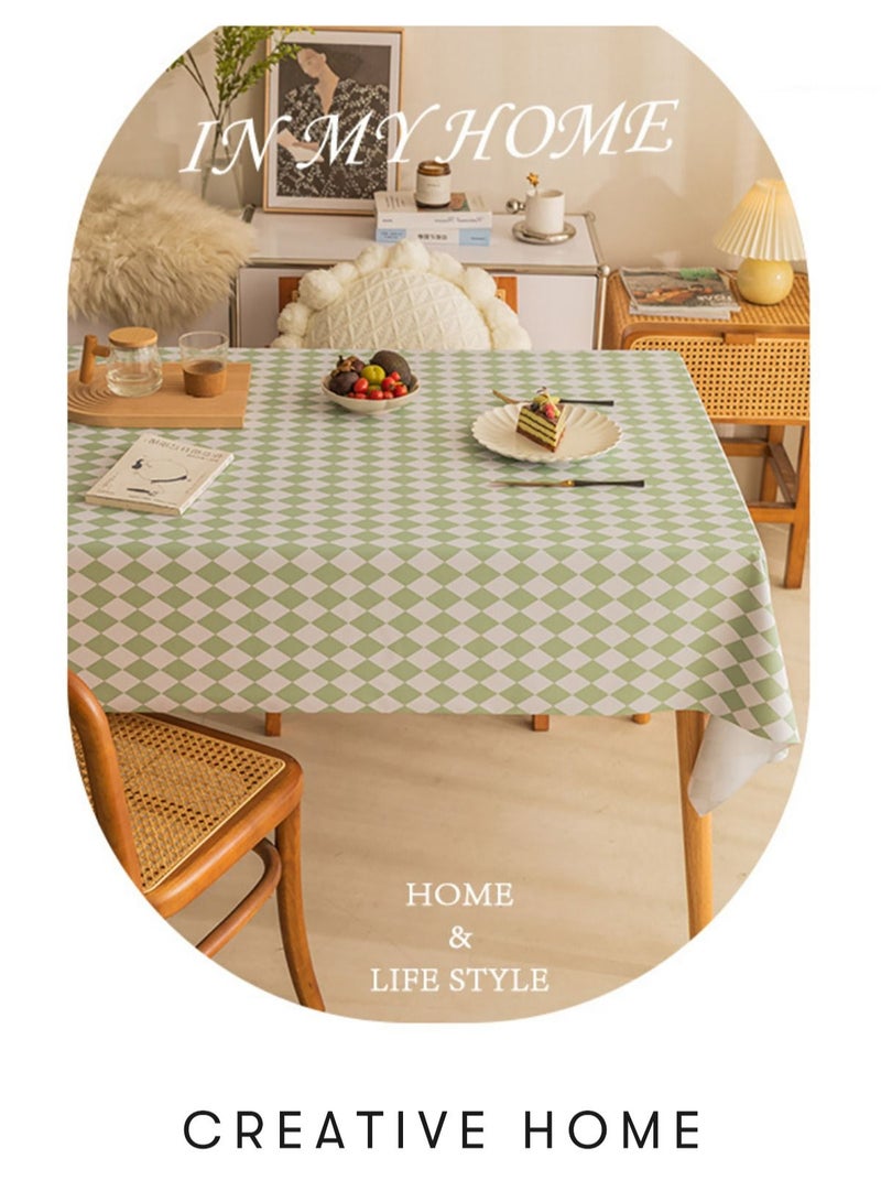 Merry Moments Tablecloths Picnic Mat Home Decor Desk Mat Tablecloths Table Covers Picnic Blanket Beach Blanket for Dining Outdoor Camping Waterproof and Oil-proof Cotton and Linen 140X180 cm Type I  - Image 3