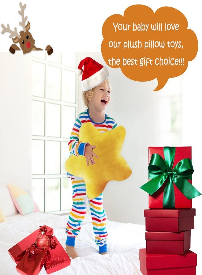 CHELEI2019 15.7" Star Pillow Star Shaped Pillow Plush Toy Throw Pillow Decor Gifts for Kids - Image 4