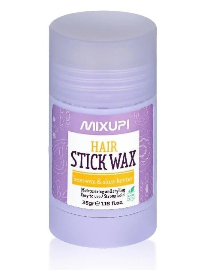 Mixup Hair Stick Wax 35g – Strong Hold Edge Control Wax for Sleek Hairstyles, Frizz Control & Smooth Styling - Image 1