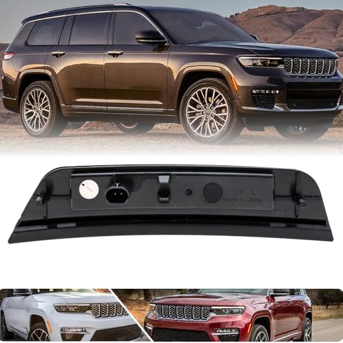 Mingrui test 2PCS Amber Led Side Marker Lights for 2021-2024 J'eep Grand Cherokee L, 2022-2024 Grand Cherokee WL Led Indicator Turn Signal Light Kit Smoked Lens Front Bumper Clearance Light OEM Replacement - Image 5