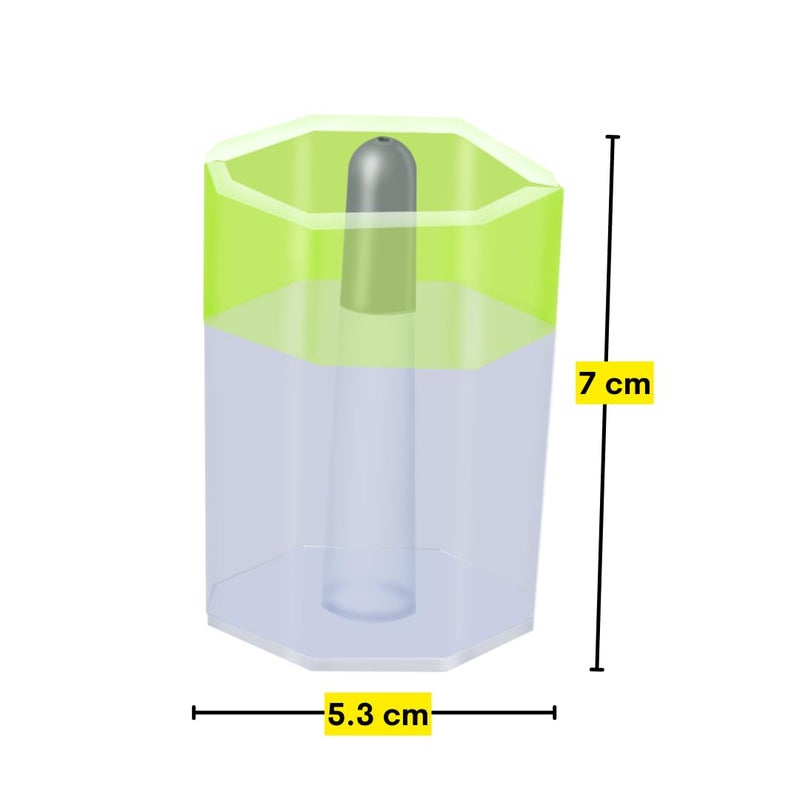 Office Mate Soni Officemate Multipurpose Magnetic Office/Home/School Stationery PIN Clip Stand Desk Container (3pcs) - Image 3