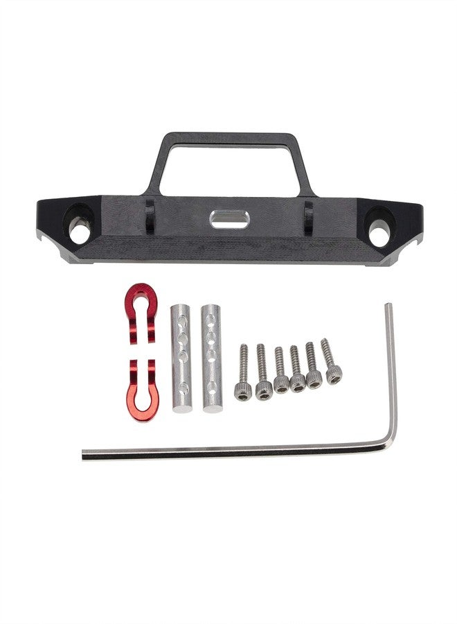 Treehobby Aluminum Alloy Anti-Collision Front Bumper Protective Bar for Axial SCX24 90081 1/24 RC Crawler Car Upgrade Parts - Image 1