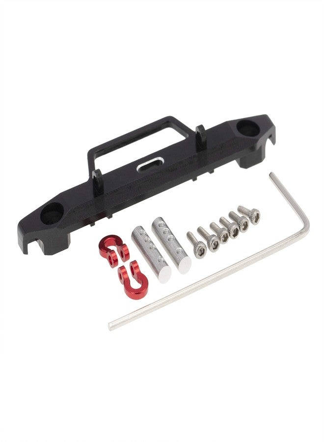 Treehobby Aluminum Alloy Anti-Collision Front Bumper Protective Bar for Axial SCX24 90081 1/24 RC Crawler Car Upgrade Parts - Image 2