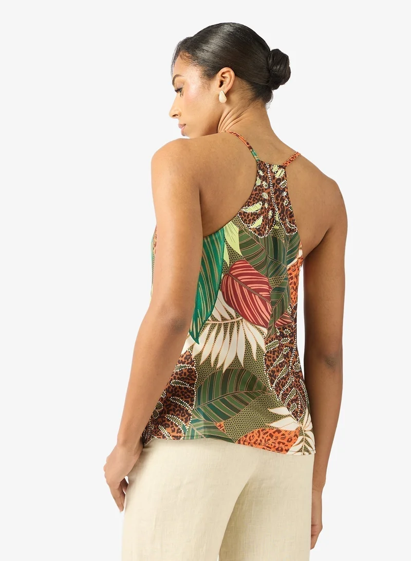 ELLA Palm Print Cami