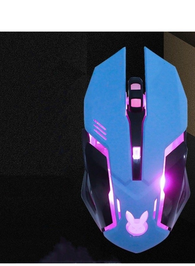 EBMINI Wired Breathing Light Esports Game Mouse