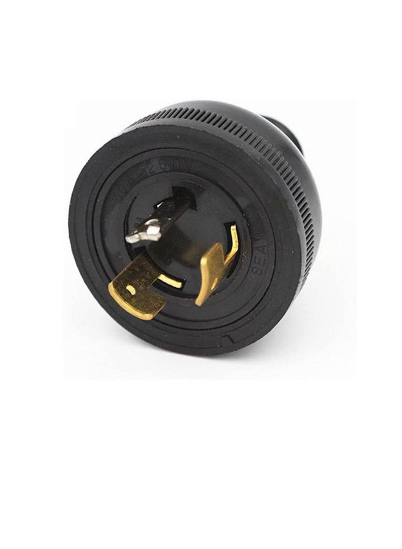 American Indian Generator Control Panel Anti-off Converter Plug Socket NEMA Plug Black 250v 30A US 3-pole Industry Power Plug Socket  - Image 3