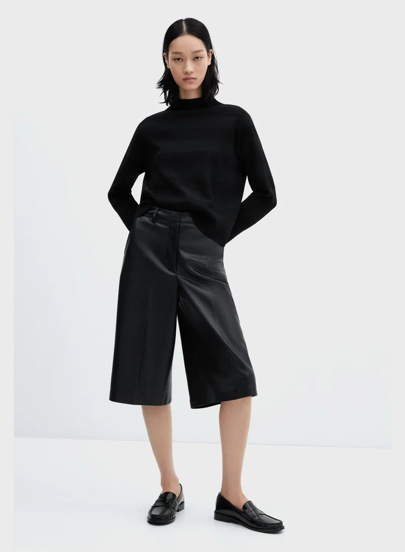 MANGO High Neck Sweater