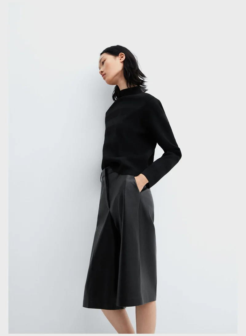 MANGO High Neck Sweater