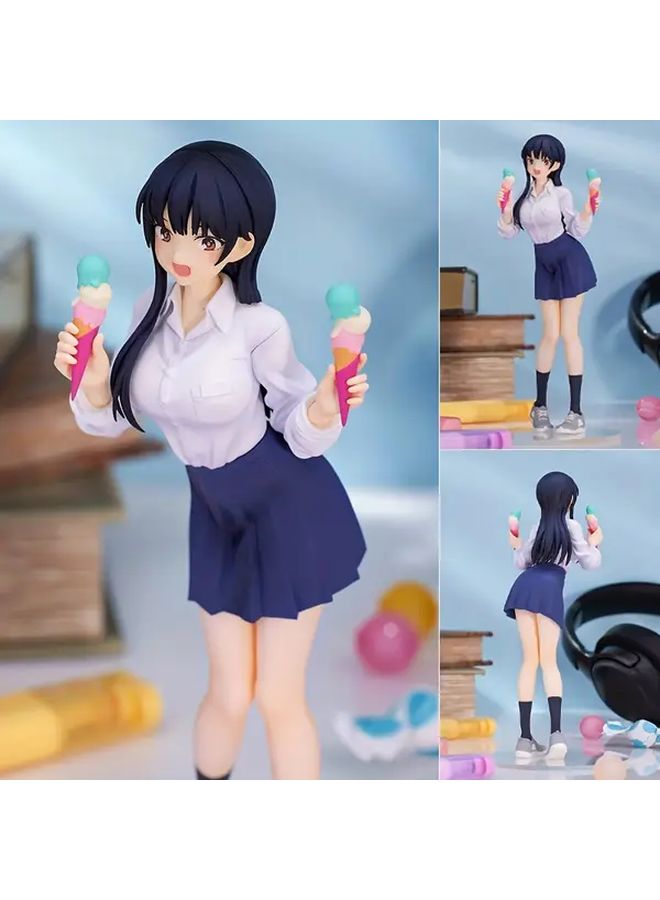 Anime Figure Collectible Statue with Posable Outfit Uniform and Ice Accessory Ideal Gift - Image 2