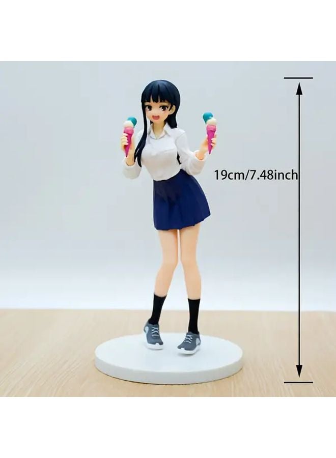 Anime Figure Collectible Statue with Posable Outfit Uniform and Ice Accessory Ideal Gift - Image 3