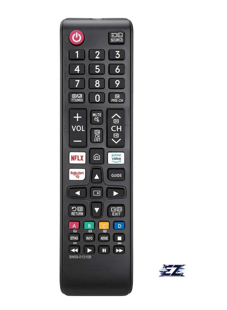 ELTRAZONE Samsung Universal Remote Control Compatible with Samsung Smart TV LCD LED QLED UHD FHD HD TV – Replacement Remote Control with Netflix/Prime Video Button - Image 2