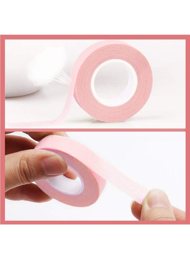 EBANKU 5 Rolls Eyelash Extension, EBANKU Eyelash Tape for Lash Extension Breathable Micropore Fabric Eyelash Extension Tape (0.5 inch x 10 Yards) - Image 5