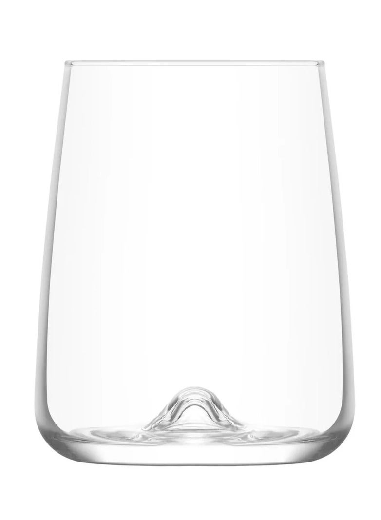 LAV 6 Pieces Terra Tumbler Set 590 Ml - Clear - Image 1