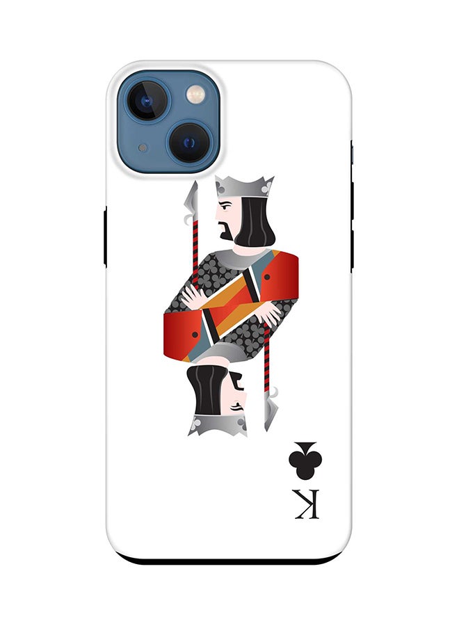 Tough Pro Series Case for Apple iPhone 14 Plus Case Dual Layer hybrid PC & TPU Customized Mobile Cover Shield with inner TPU protection Matte Finish - King Of Clubs