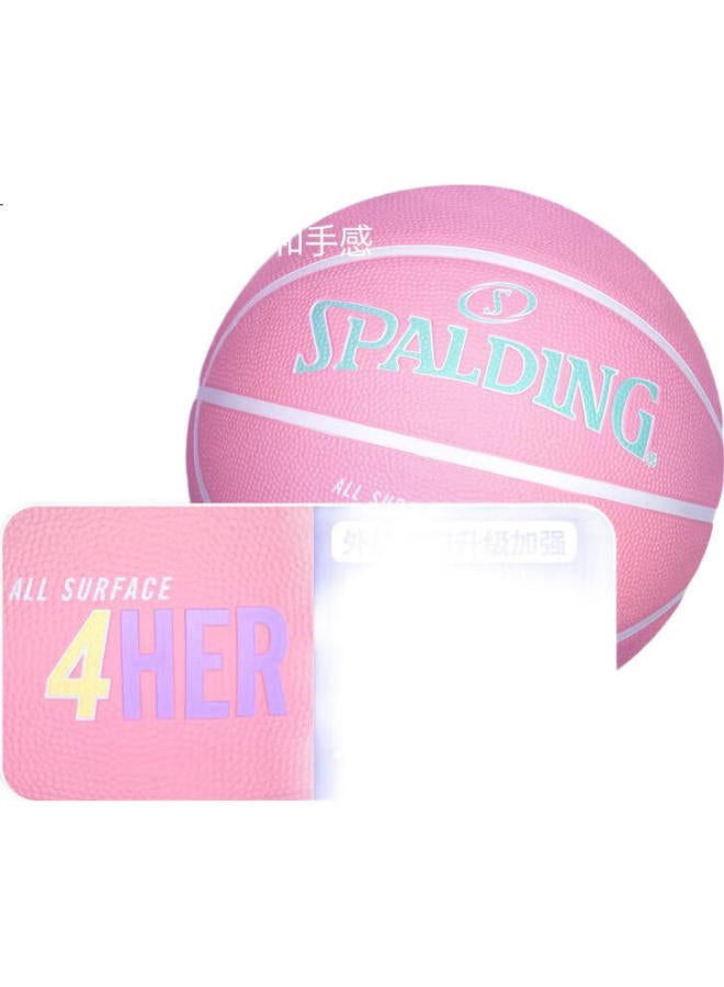 SPALDING Rubber 6# Women'S Indoor/Outdoor Basketball 84-981Y6Rev1 - Image 1