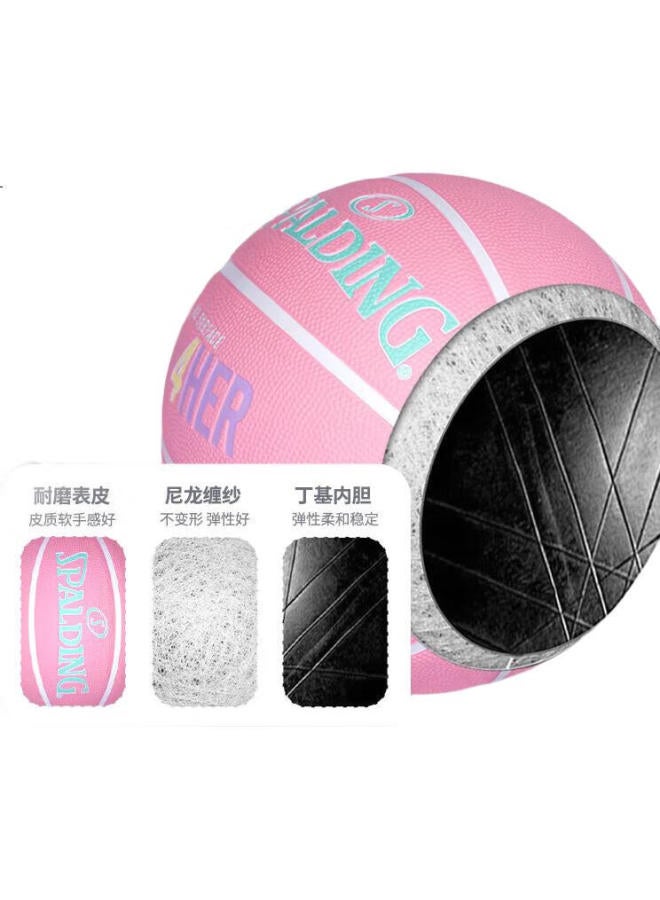 SPALDING Rubber 6# Women'S Indoor/Outdoor Basketball 84-981Y6Rev1 - Image 3