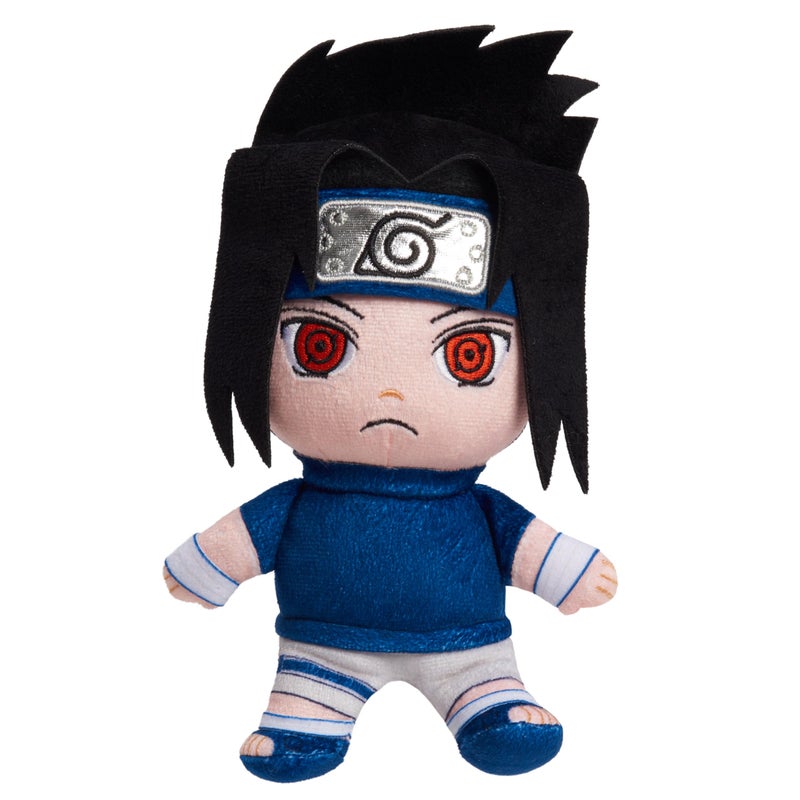 Just Play Naruto Small 7 Inch Collectible Plush Sasuke Easter Basket Fillers Gifts Presents Kids Toys for Ages 3 Up - Image 2