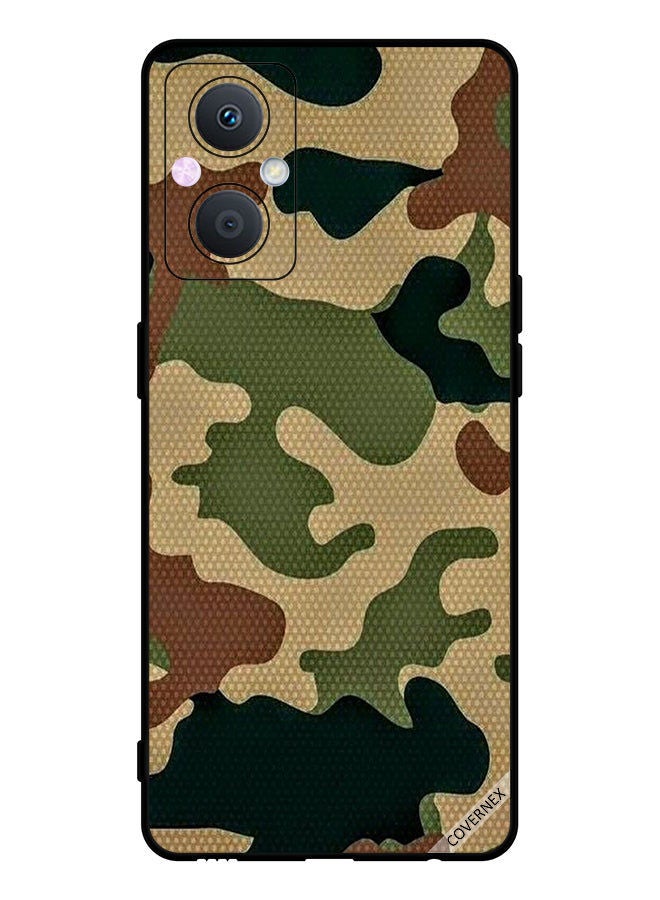 Covernex Protective Case Cover For Oppo A96 Camouflage Texture - Image 1