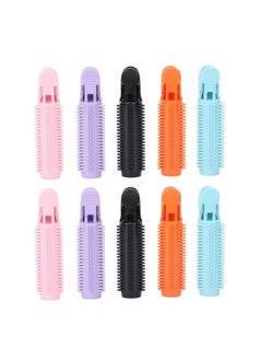 Brrnoo 10pcs Hair Root Clips Hair Volumizing Curling Roller Hair Clip No Damage To Hair Fast Curling Clip Portable Styling Tool 