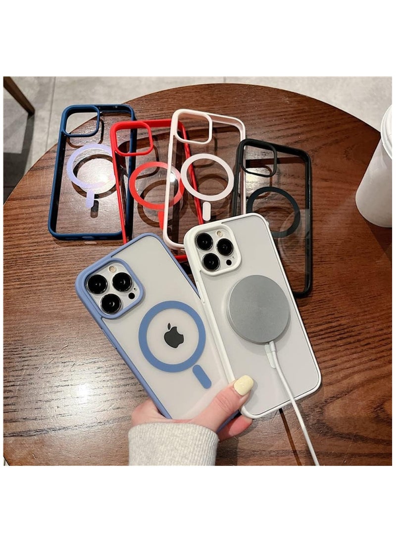 ELTRAZONE iPhone 12 Pro Case, Ultra-Thin Shockproof and Anti-Yellow Protective Cover, Magnetic Phone Cover - Image 3