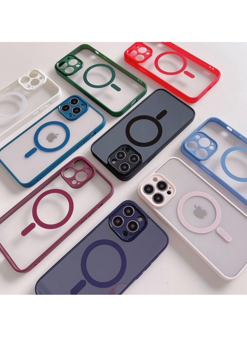 ELTRAZONE iPhone 12 Pro Case, Ultra-Thin Shockproof and Anti-Yellow Protective Cover, Magnetic Phone Cover - Image 2