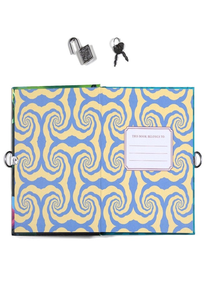 eeBoo: Axolotl Journal - Includes Lock & Keys, 176 Lined Pages, Stetch & Take Notes, 6.25 x 5.5, Foil Cover Salamander-Themed Diary, Kids & Teens - Image 3
