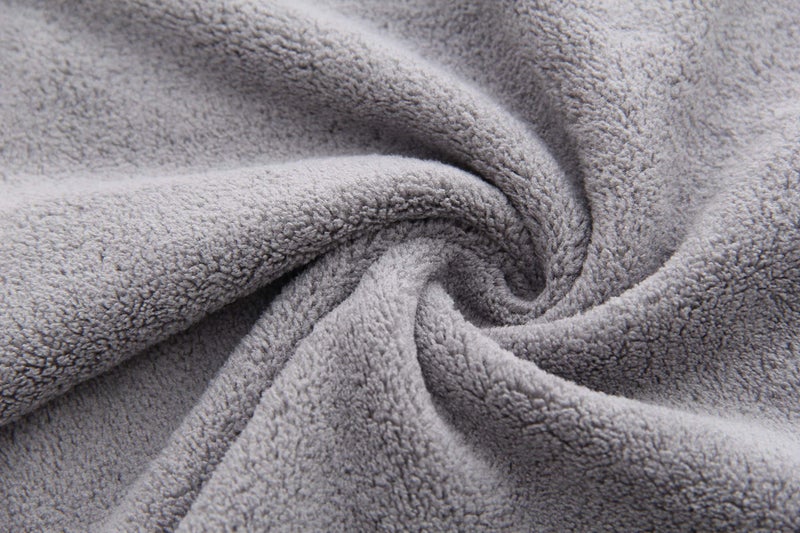 Spotted Play 12 Pack Baby Washcloths - Extra Absorbent and Soft Wash Clothes for Newborns, Infants and Toddlers - Suitable for Baby Skin and New Born - Microfiber Coral Fleece 12x12 Inches - Image 5