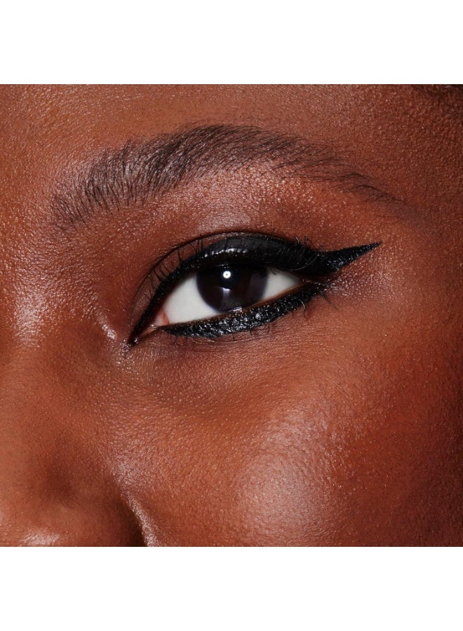 إلف قلم تحديد العيون H2O Proof Inkwell، عالي الصبغة، سائل تحديد العيون المقاوم للماء، لمسة نهائية مطفية، نباتي وخالٍ من القسوة، فيلم نوار - Image 4