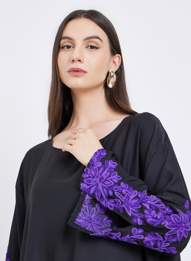 تايك تو عباية - بالدانتيل الأسود - Image 4