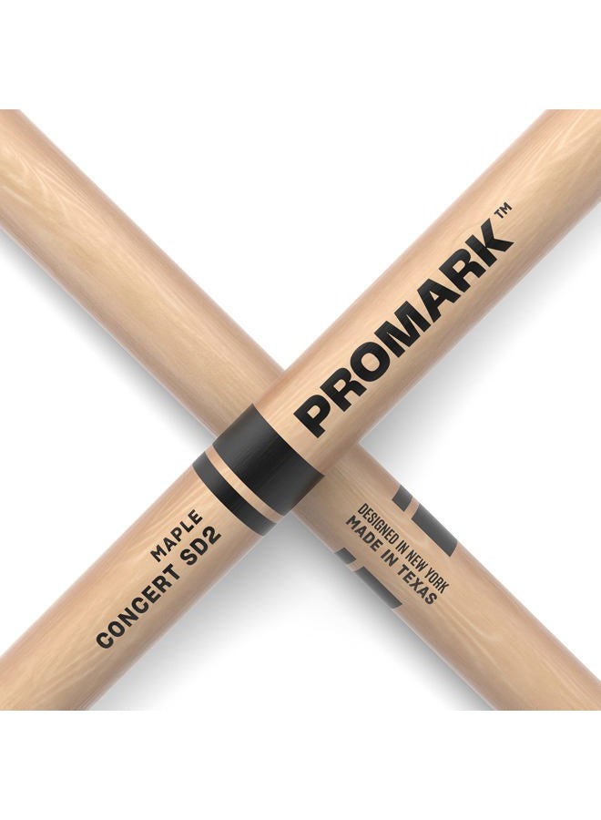 ProMark Concert SD2 Maple Drumstick, Wood Tip - Image 5