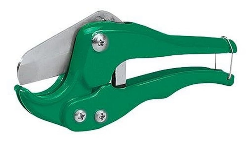 Greenlee 864 Pipe Cutter Up to 114 Cut Cap Green Small