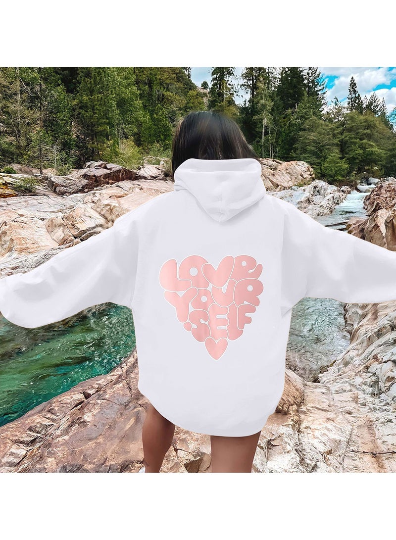 KUYING 2024 Women's Velvet Printed Hoodie 