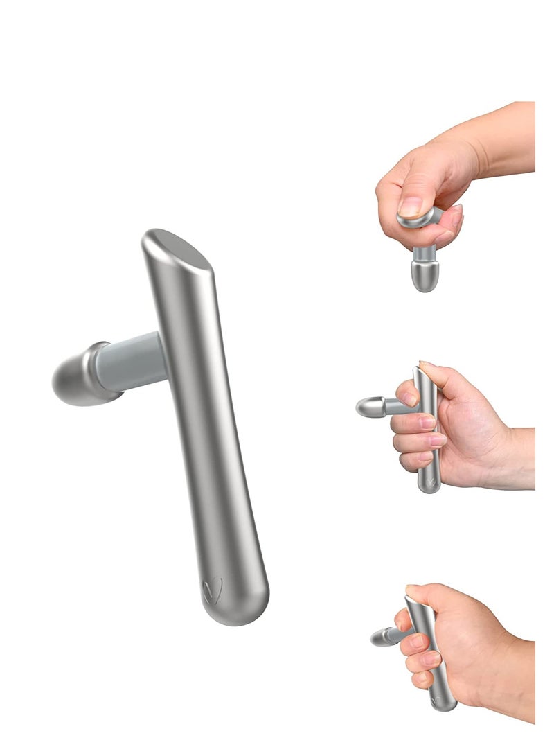 SYOSI Stainless Steel Massage Tool for Trigger Points Massage Myofascial Release Therapy Deep Tissue Massage Sports Massage Reflexology Thumb Forearm Saver for Massage Therapists - Image 1