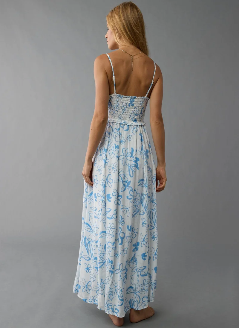 امريكان ايجل Smocked Waist Knitted Dress