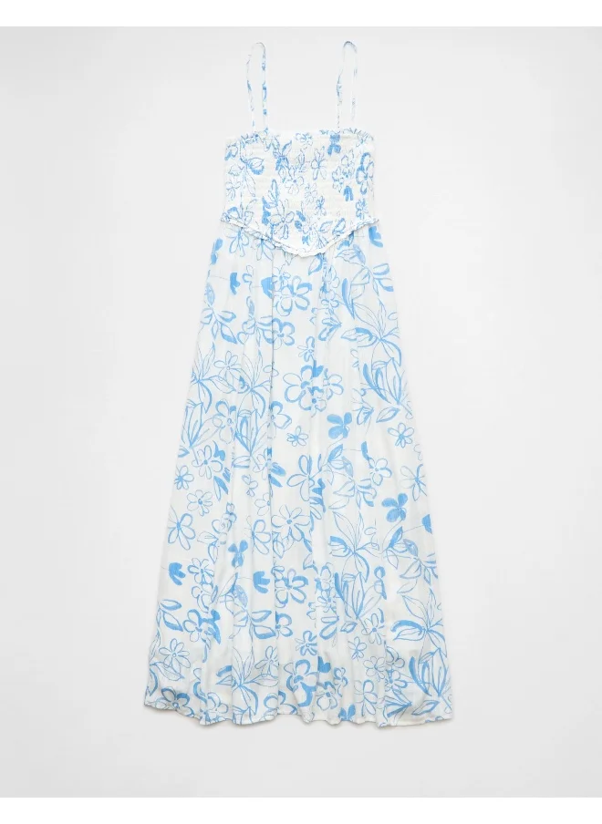 امريكان ايجل Smocked Waist Knitted Dress