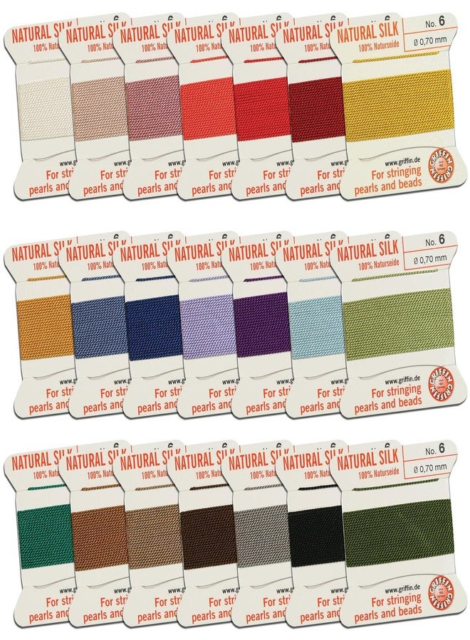 Griffin Silk Cord Thread Sampler Pack Size Number 6 - Image 1