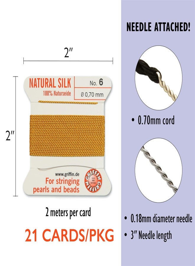 Griffin Silk Cord Thread Sampler Pack Size Number 6 - Image 2