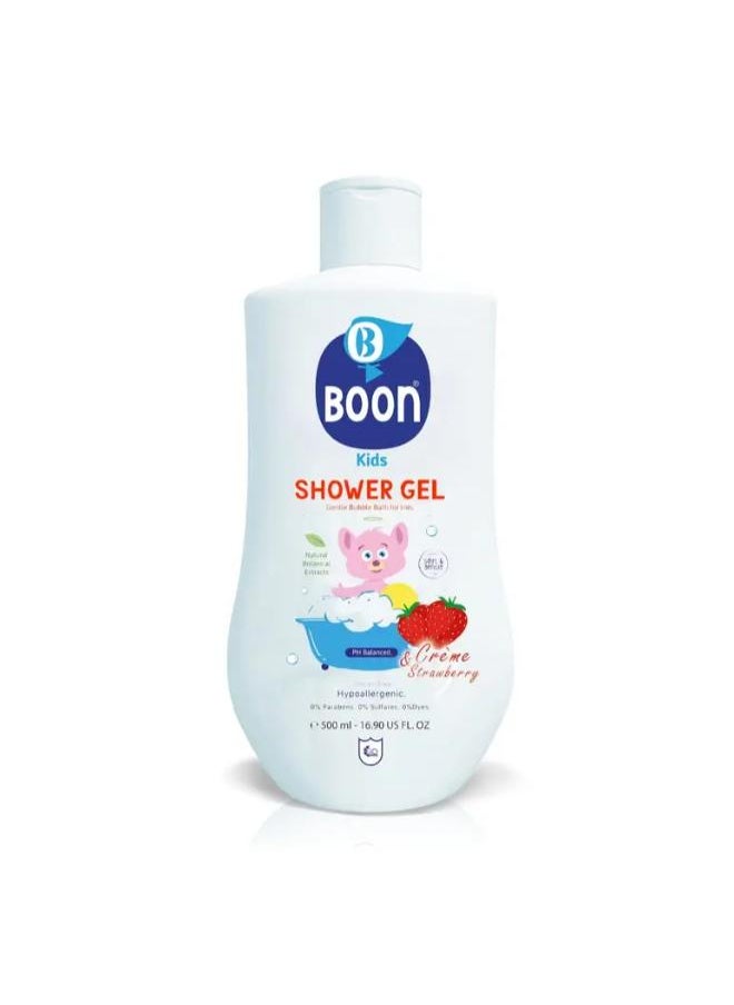 BOON KIDS - Boon Kids Strawberry Shower Gel, 500 ml - White - Image 1