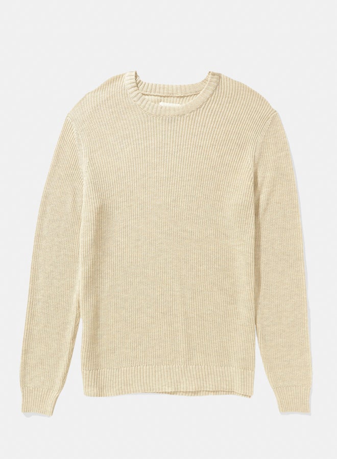 American Eagle AE Waffle Crew Neck Sweater - Image 1