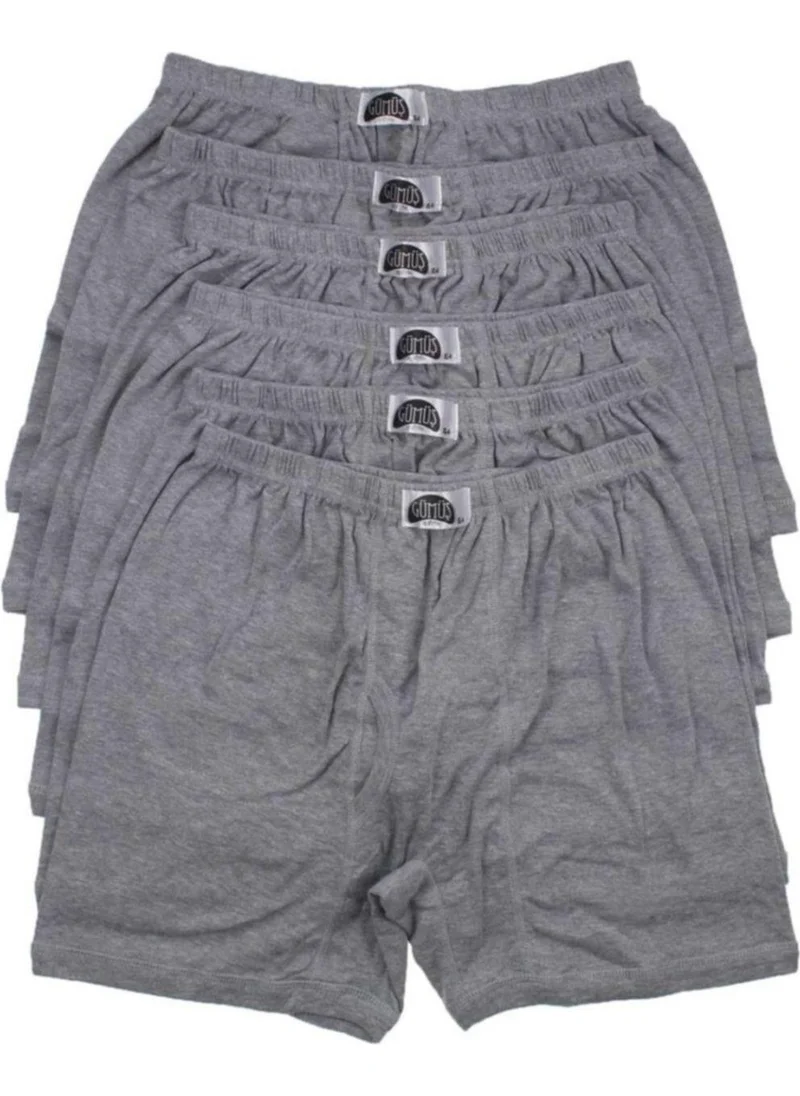 Gümüş Silver Men's Rib Leg Panties 3057 - 6 Pieces