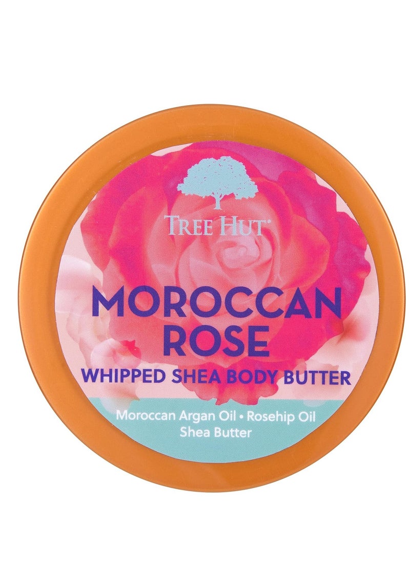 Tree Hut Tree Hut Moroccan Rose Whipped Shea Body Butter, 8.4oz, Lightweight, Long-lasting, Hydrating Moisturizer with Natural Shea Butter for Nourishing Essential Body Care  - Image 2
