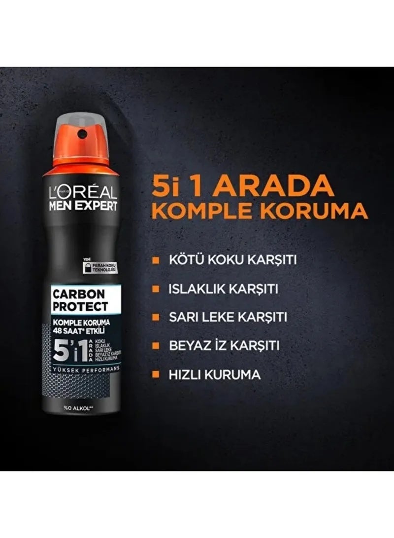 لوريال باريس مزيل العرق إكسبرت حماية الكربون 250 مل - Image 4