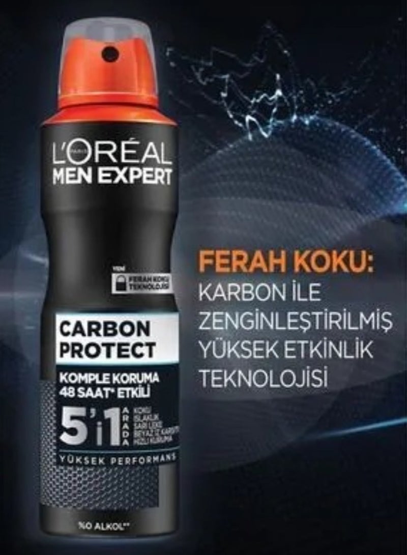 لوريال باريس مزيل العرق إكسبرت حماية الكربون 250 مل - Image 3