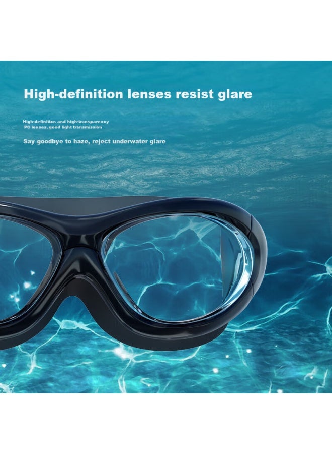 Jettiger Jiehu Swimming Goggles, High-definition Anti-fog, Waterproof Diving Gl For Men And Women, Adult Clear Lens Protective Eyewear - Image 4
