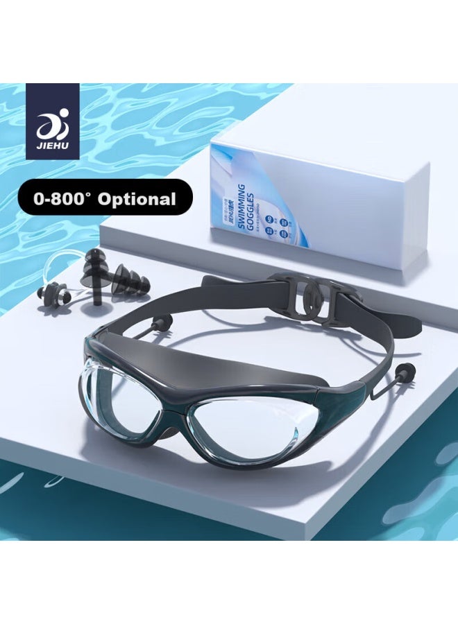Jettiger Jiehu Swimming Goggles, High-definition Anti-fog, Waterproof Diving Gl For Men And Women, Adult Clear Lens Protective Eyewear - Image 1